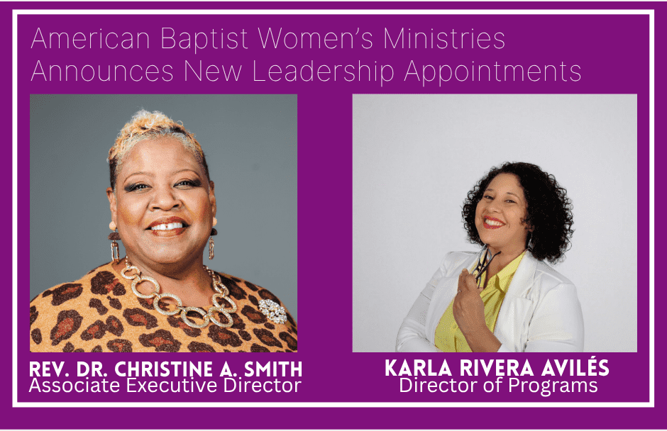 American Baptist Womens Ministries Announces New Leadership Appointment